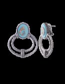 Orecchini Doppio torchon drago celesti