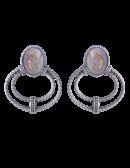 Orecchini Doppio torchon drago madre perla