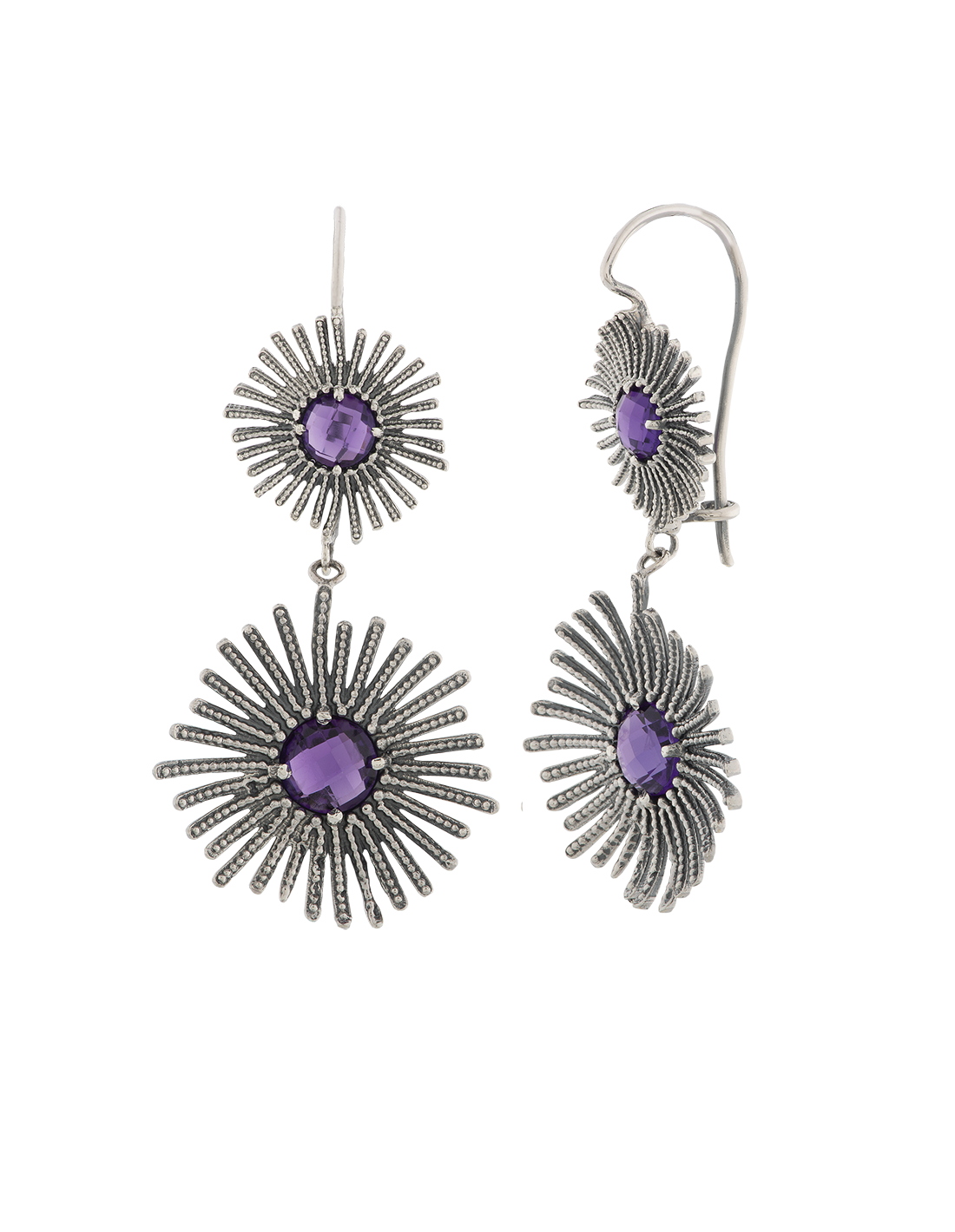 Orecchini Soldanella Calabria Bella argento