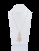 Ciondolo Royale polvere di perle doppio