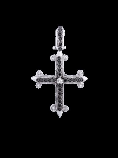 Croce Excalibur brillante nera