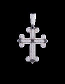 Croce Excalibur brillante nera