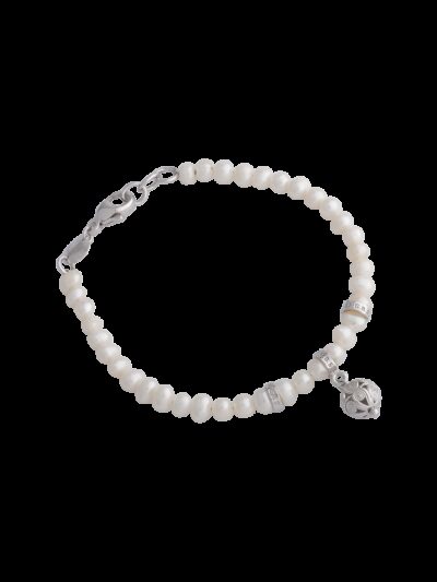 Bracciale perle e jennacchella pendente