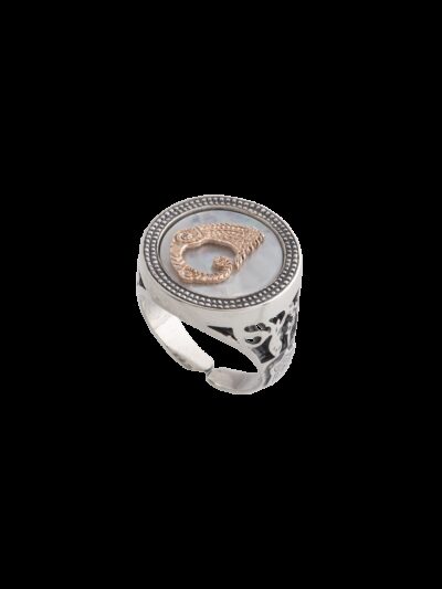 Anello del Mistero Drago bianco small