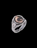 Anello Figurarum Collection Drago nero