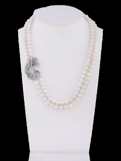 Collana a due fili perle Drago Florense