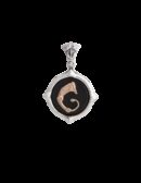 Ciondolo Logo collection nero