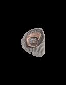 Anello Drago a spola pallinato