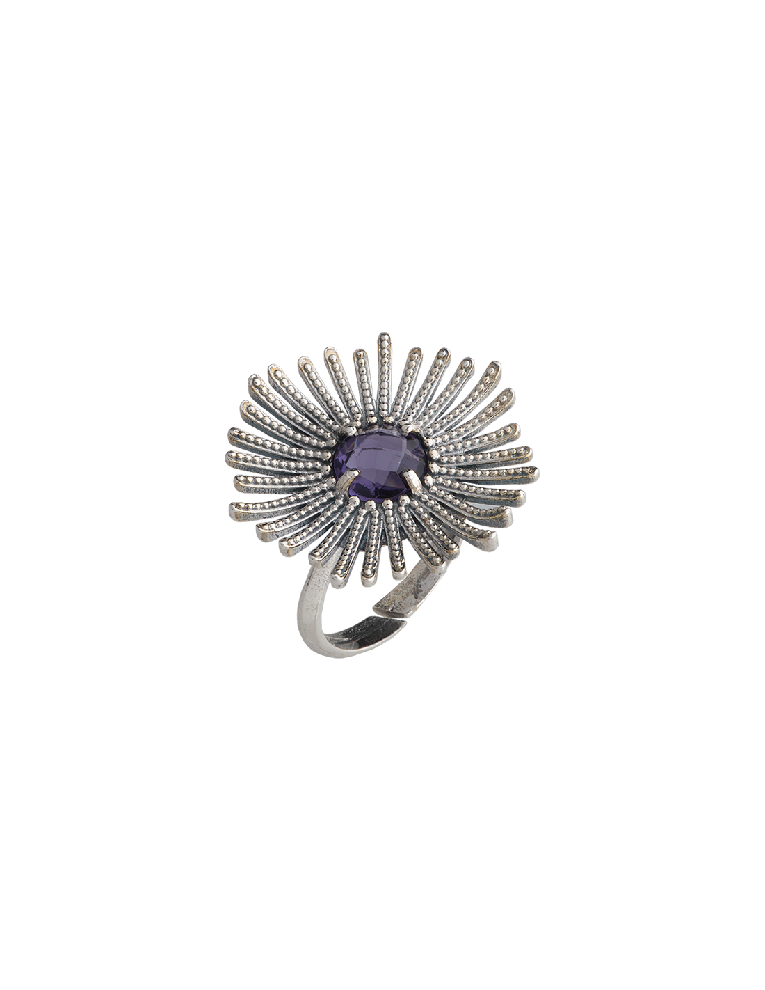 Anello Soldanella Calabria Bella argento