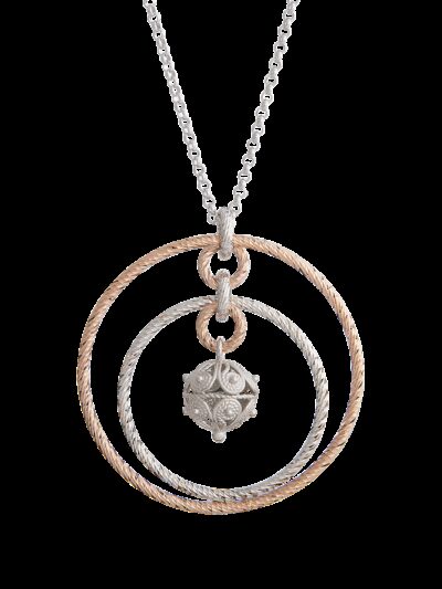 Ciondolo Jennacchella e cerchi rosé