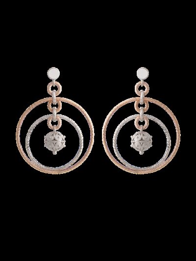 Orecchini Jennacchella e cerchi rosé