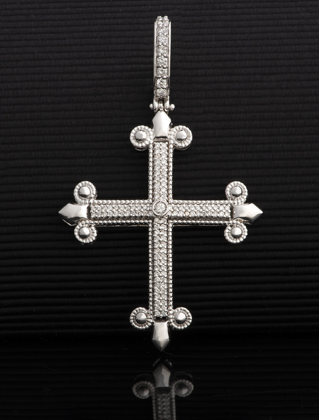 Croce Excalibur Giglio Magnum Bianca