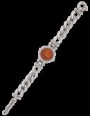 Bracciale Drago pasta vitrea ambra