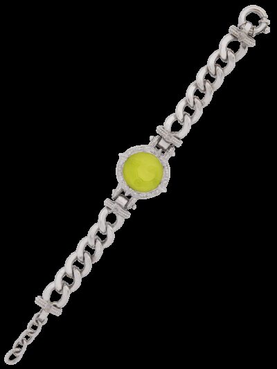 Bracciale Drago pasta vitrea lime
