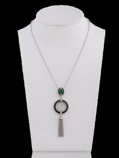 Collana Drago con frangia