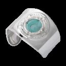 Bracciale Schiava pasta vitrea celeste