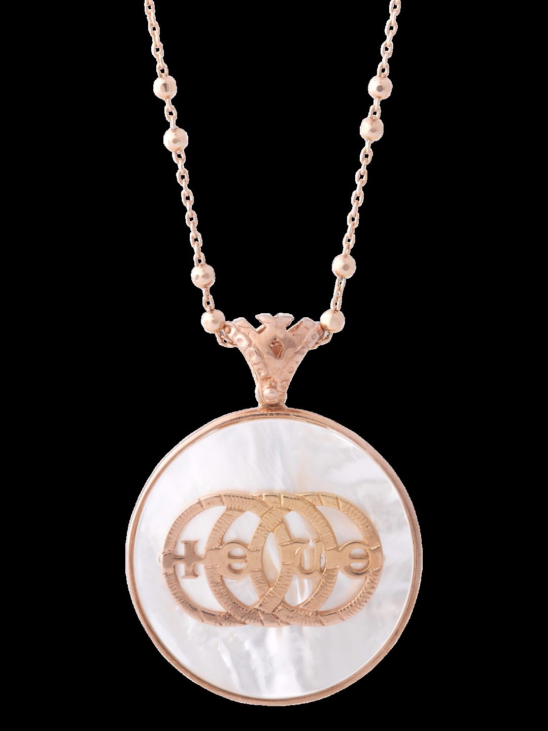 Ciondolo del Mistero con Cerchi Trinitari