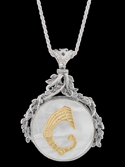 Ciondolo Figurarum con rametti Albero della Vita e Drago