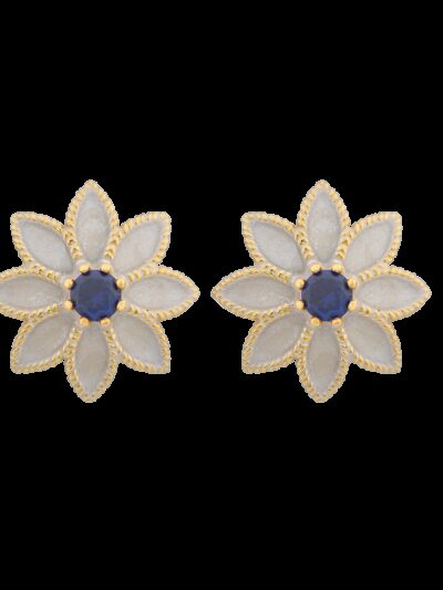 Orecchini Royale mini pietre blu