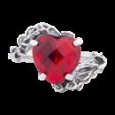 Anello Cuore Passion Rosso