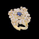 Anello BELLE ÉPOQUE BLU