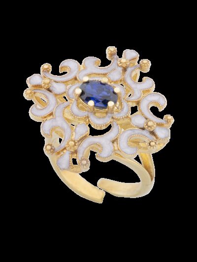 Anello BELLE ÉPOQUE BLU