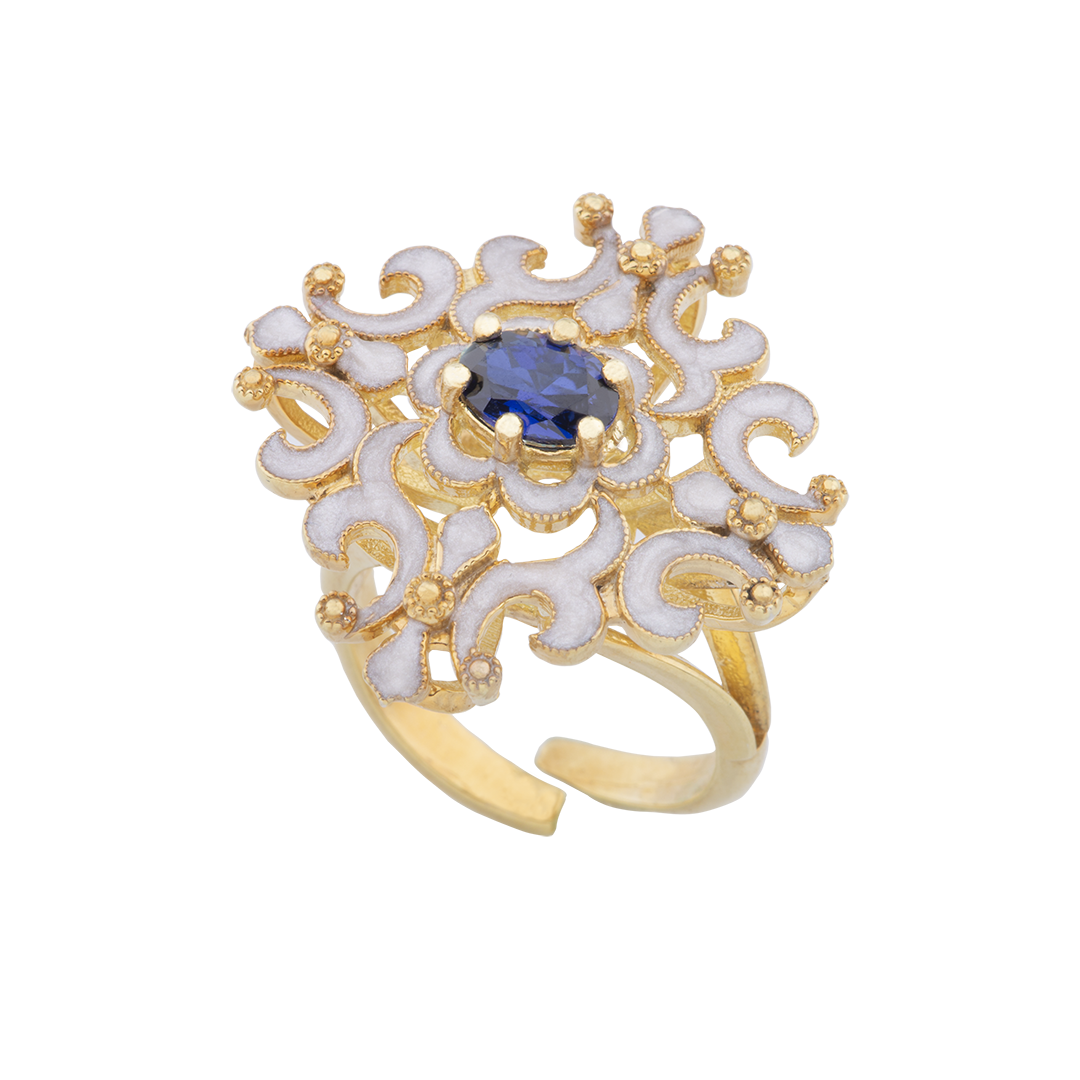 Anello BELLE ÉPOQUE BLU