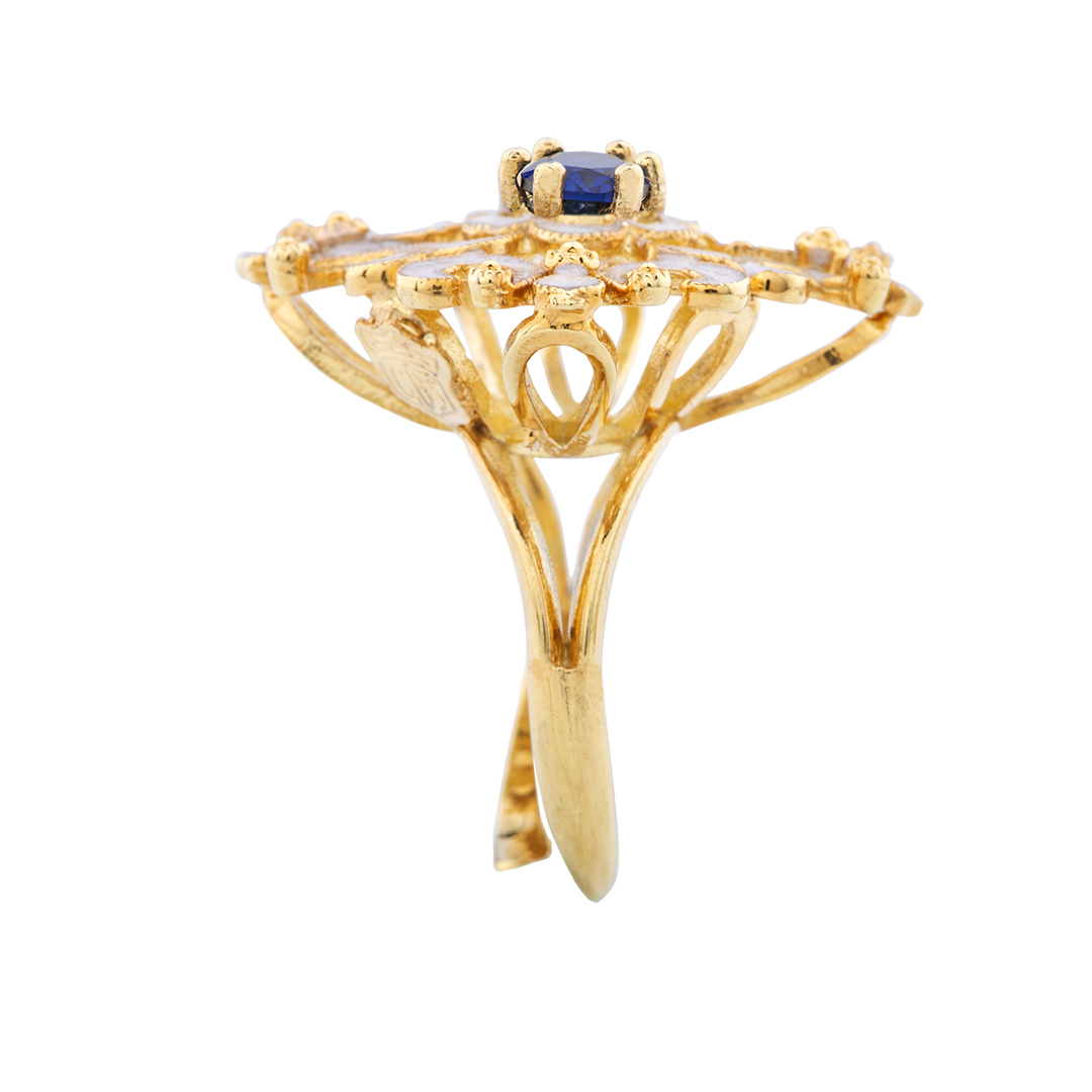 Anello BELLE ÉPOQUE BLU