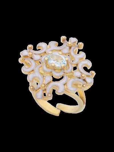 Anello BELLE ÉPOQUE AZZURRO