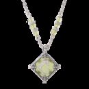 Collana rhombus verde chiaro