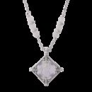 Collana rhombus rosa