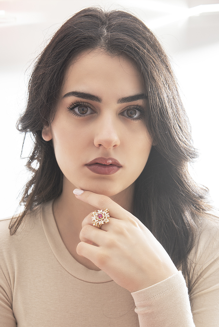 Anello BELLE ÉPOQUE ROSSO