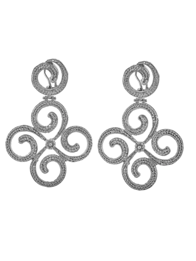 Orecchini ghirigori fiore