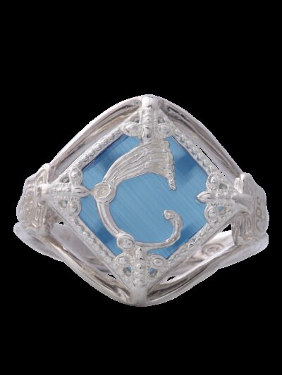 Anello Rhombus Acquamarina