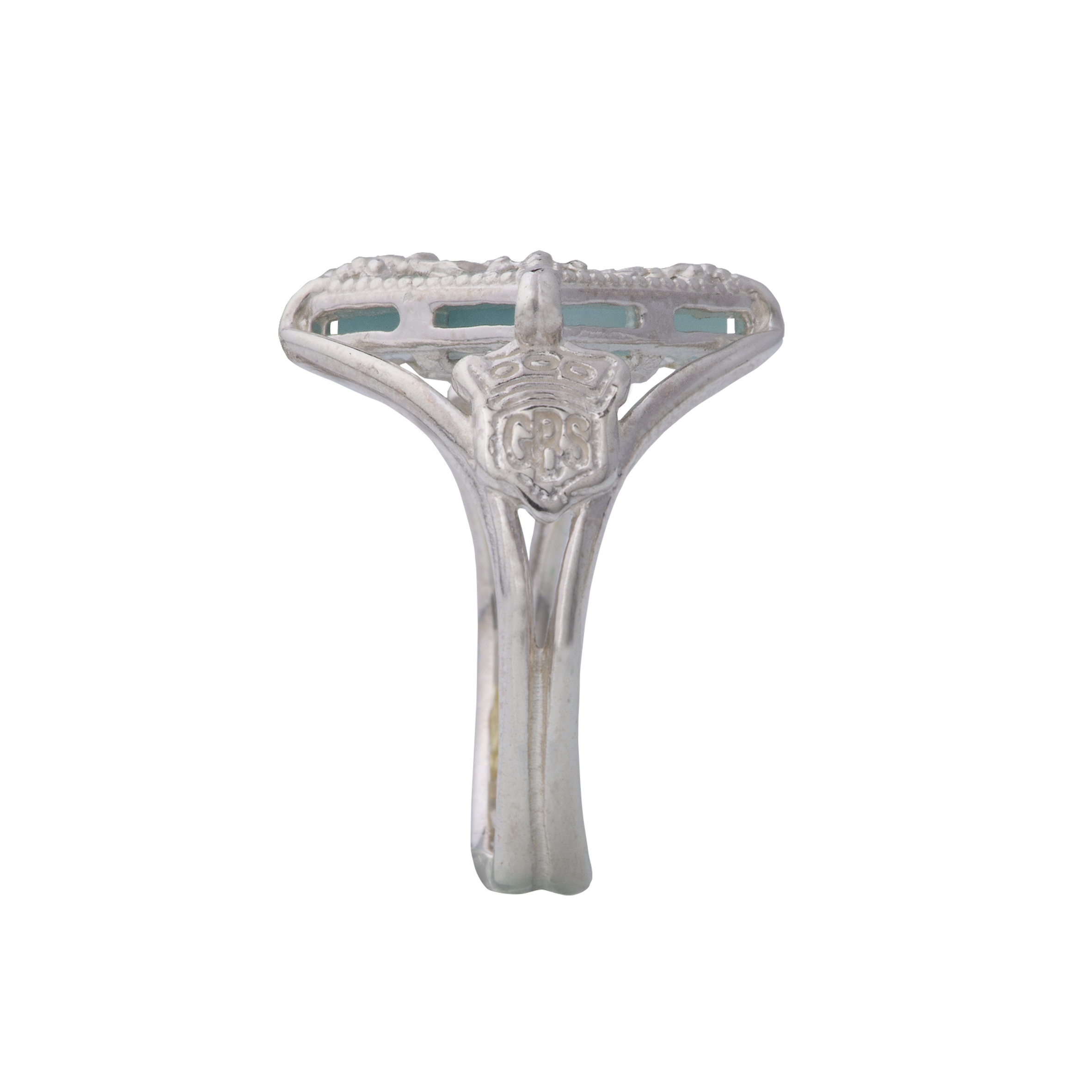 Anello Rhombus Azzurro