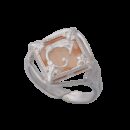 Anello Rhombus Arancio chiaro