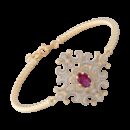 Bracciale Belle Époque Rosso