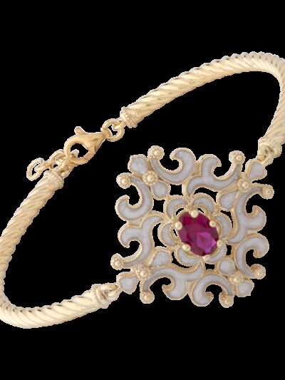 Bracciale Belle Époque Rosso
