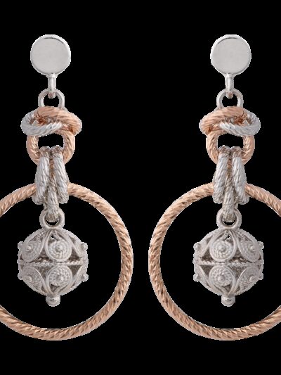 Orecchini Jennacchella nel cerchio