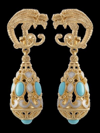 Orecchini Belle Epoque Turchesi