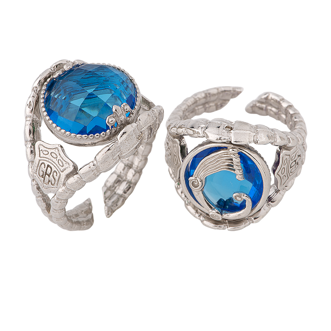 Anello Opplà Drago Blu