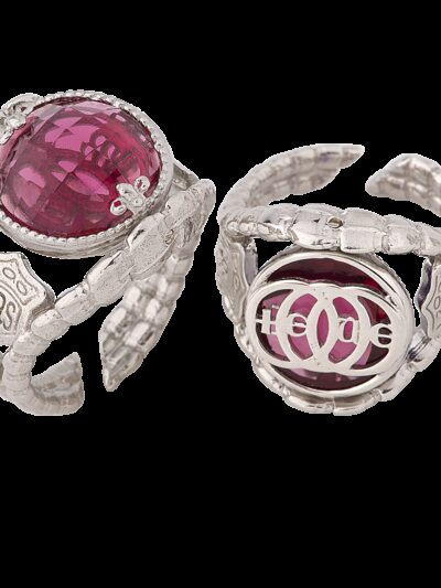 Anello Opplà Cerchi Trinitari Rosso