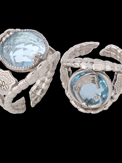 Anello Opplà Drago Azzurro