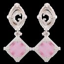 Orecchini Rhombus Rosa