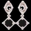 Orecchini Rhombus Neri