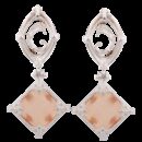 Orecchini Rhombus Arancione