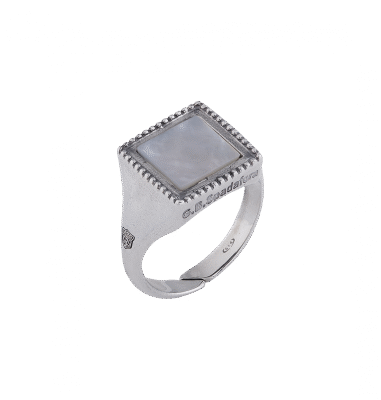 Anello Chevalier uomo in madreperla
