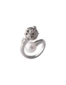 Anello Contrariè jennacca e perla