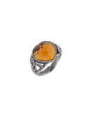 Anello Drago Cuore nel Cuore giallo