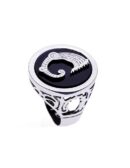 Anello del Mistero Drago nero